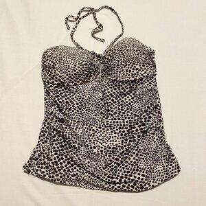 Merona Tankini Swimming Top Womens Size Large